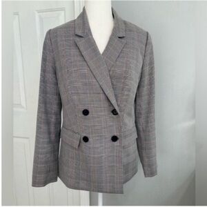 The Limited PlaidDoubleBreasted
Blazer Size 6